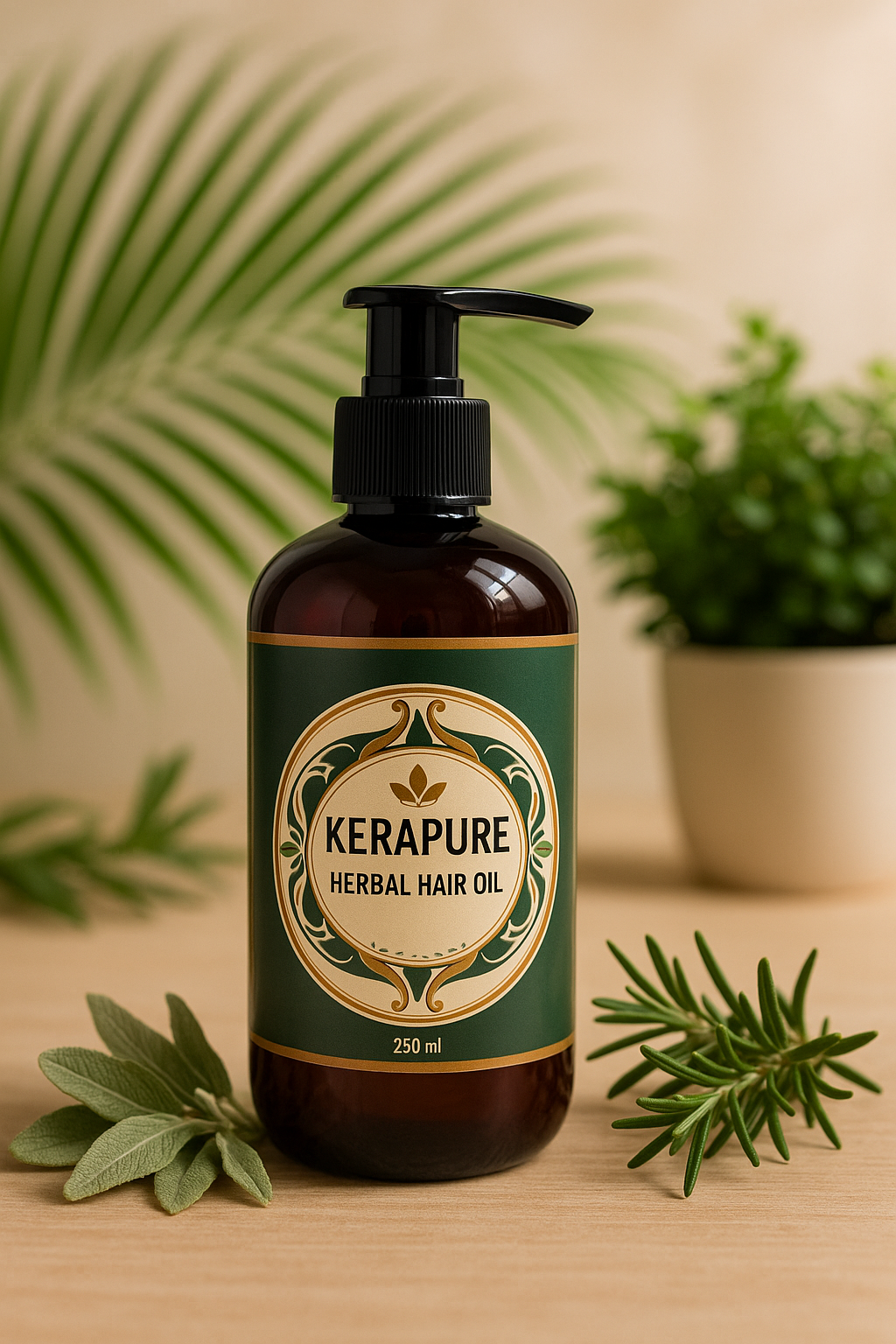 KeraPure Herbal Hair Oil – 250ml