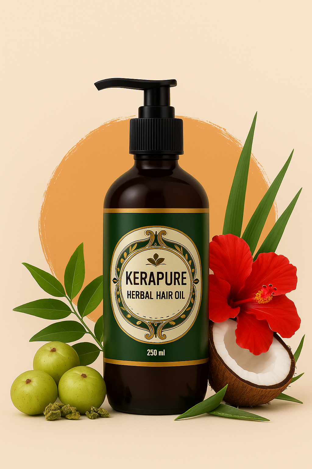 KeraPure Herbal Hair Oil – 250ml