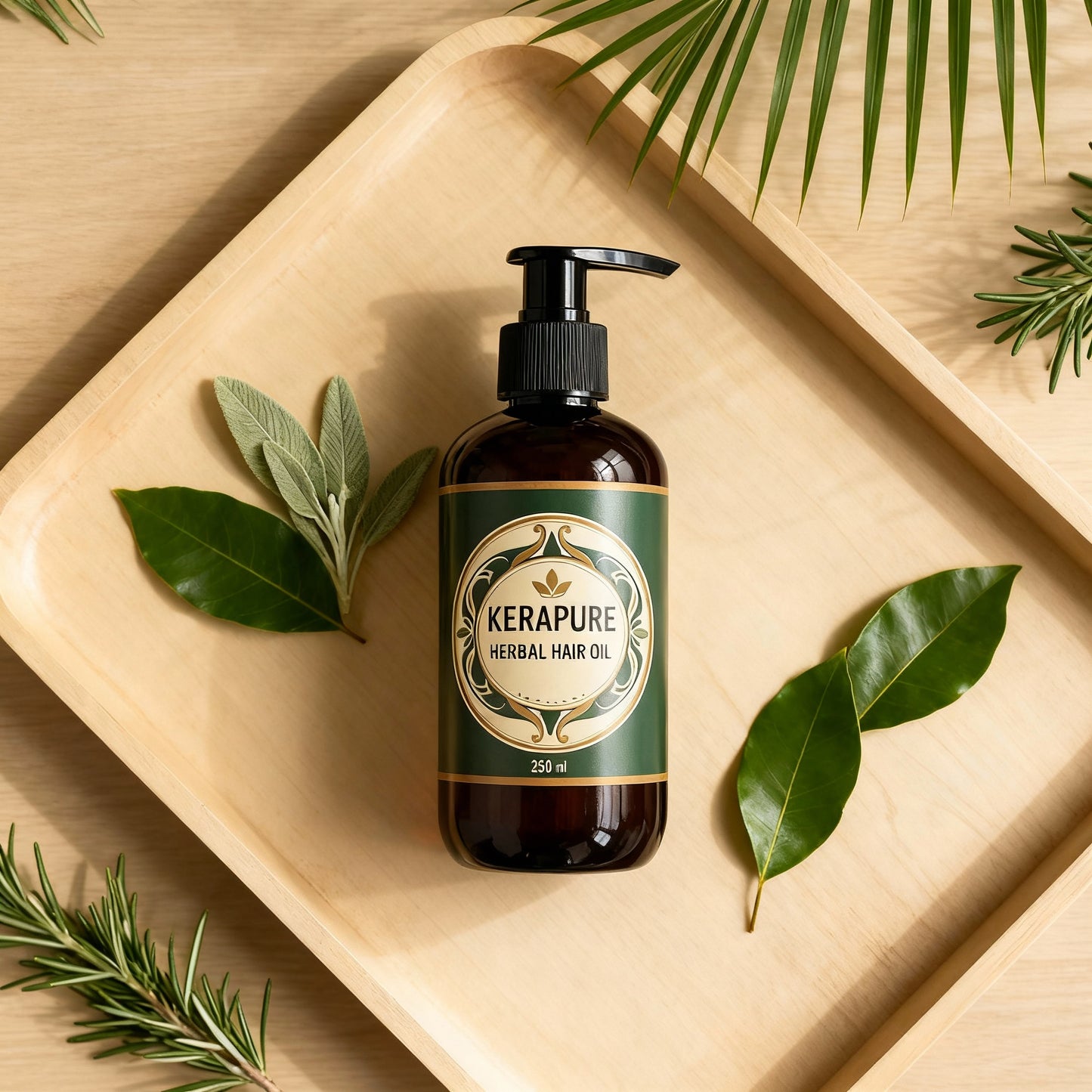 KeraPure Herbal Hair Oil – 250ml